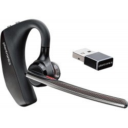 Plantronics - Voyager 5200 UC (Poly) - Bluetooth Single-Ear (Monaural) Headset