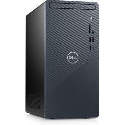 Dell Inspiron 3910 Desktop Computer Tower - Intel i5-12400, 16GB DDR4 RAM, 256GB SSD + 1TB HDD, Windows 11 Home - Blue